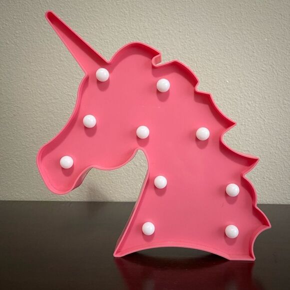 Pink unicorn light. - Picture 2 of 6
